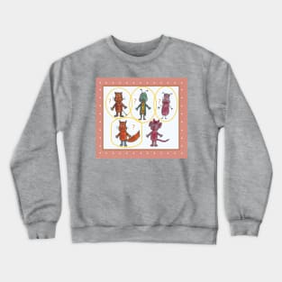 Monkey Looking for Friends Crewneck Sweatshirt